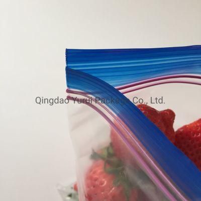 Quart Size Food Pakcing Storage Poly Bag in Color Box