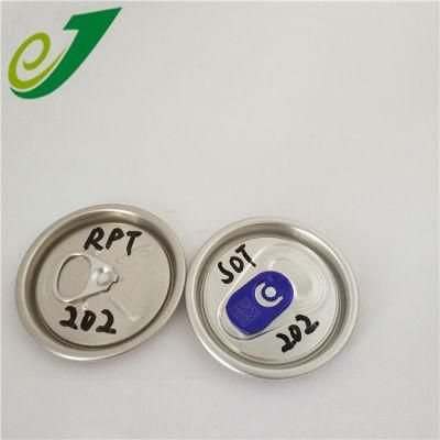 202 (52mm) Aluminum Lids Can for Corbonated Soft Drinks