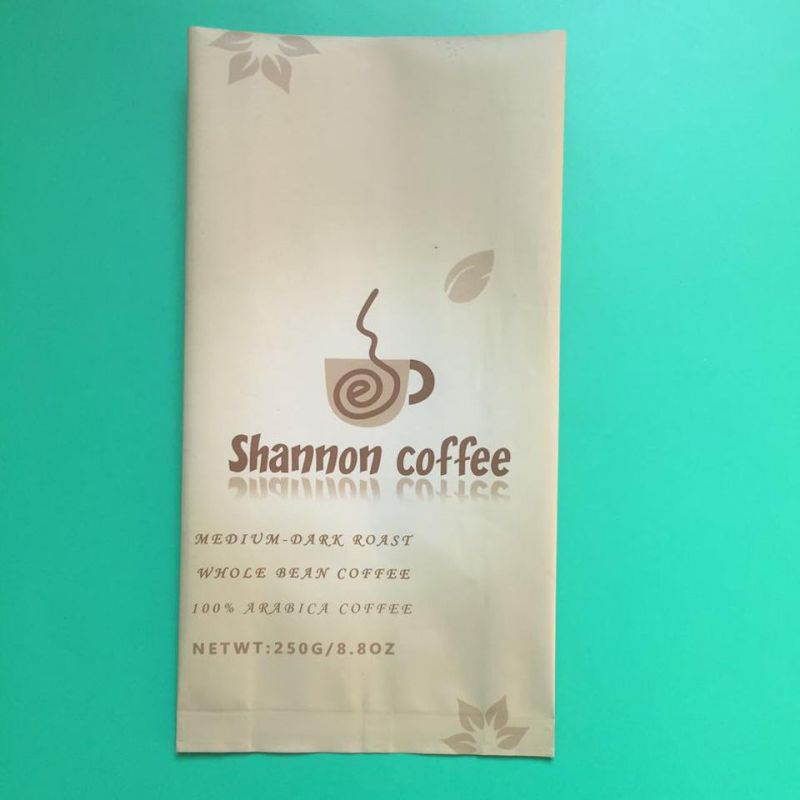 Custom Printed Middle-Sealed Gusset Coffee Bags