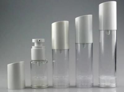 Clear Airless Bottle for Face Cream