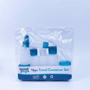 16PC Travel Container Set PE Classified Bottling for Cosmetics