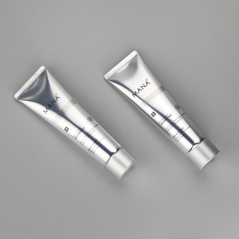 High Gloss Silver Laminated Tube for Cosmetic Packaging