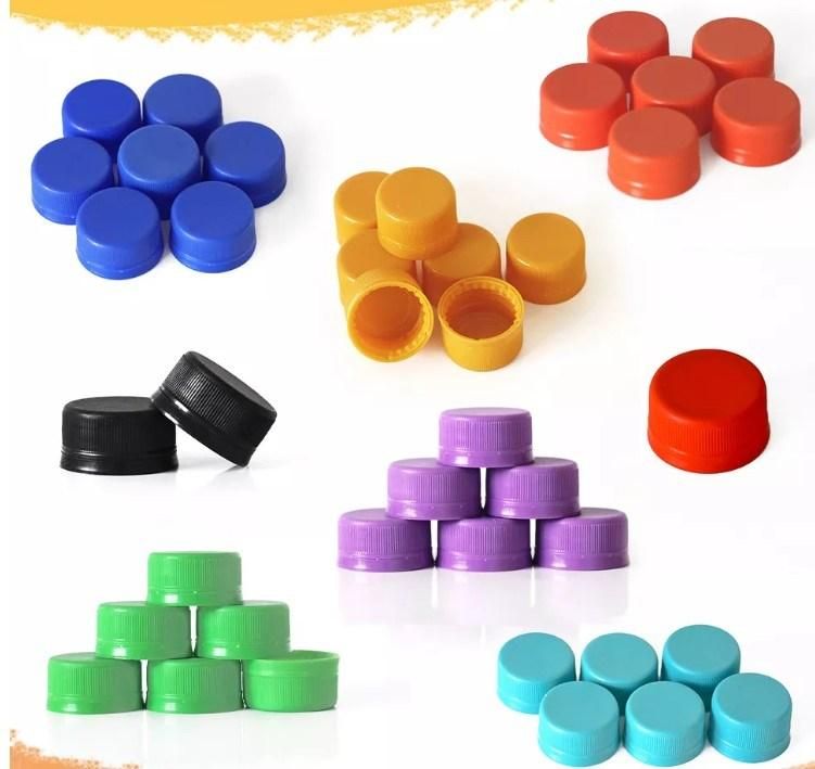 Competitive Price China Supplier 28mm PP Plastic Caps Red Colors High Neck for Bottle
