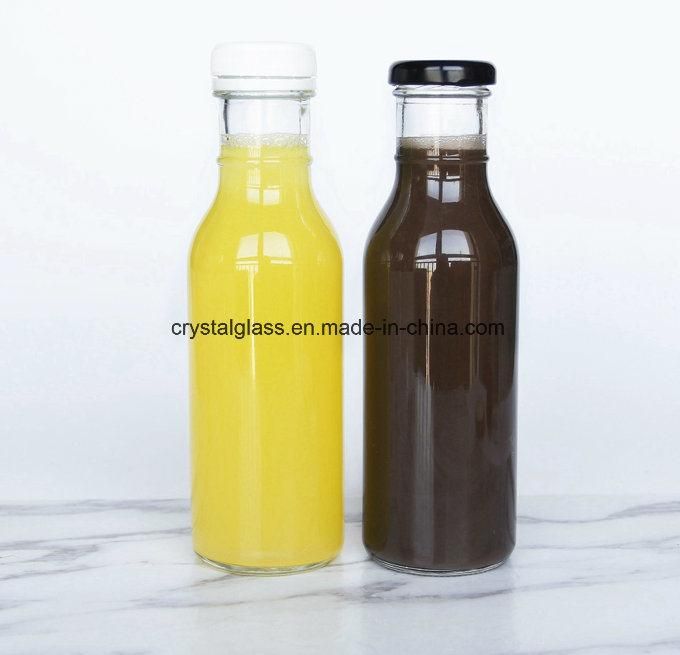 Cold Pressed Juice Bottles Round 12 Oz Glass Bottles for Sauces