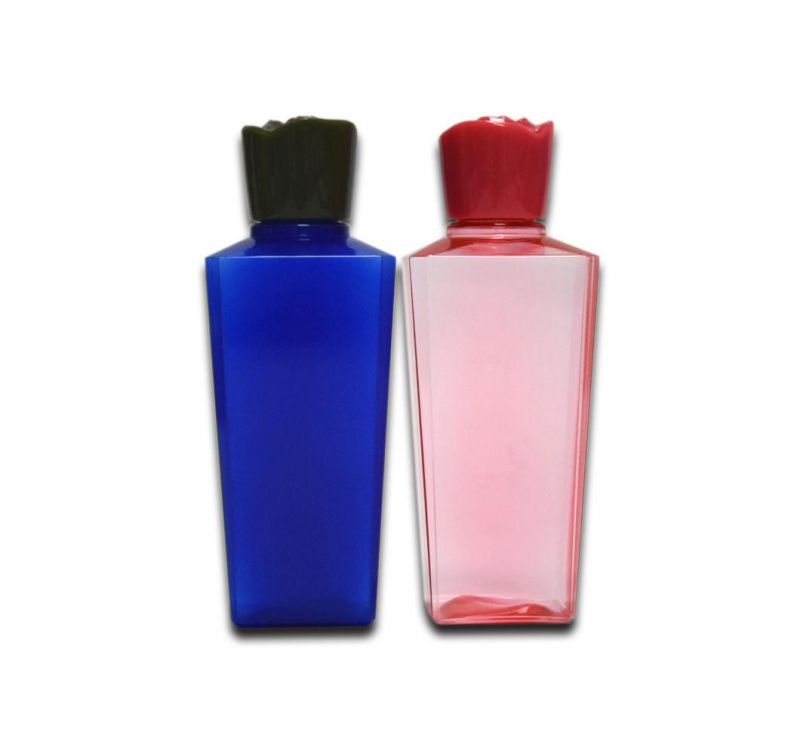 Blue Pink 100ml Pet Facial Toner Bottle Makeup Remover Bottle Plastic Packaging Cosmetic Container Essential Oil Body Oil Bottle