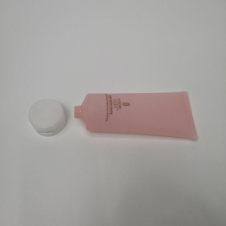 Cosmetic Tube Facial Cleaner Plastic Tube with Brush Applicator Packaging Material Hose Cosmetic Packaging