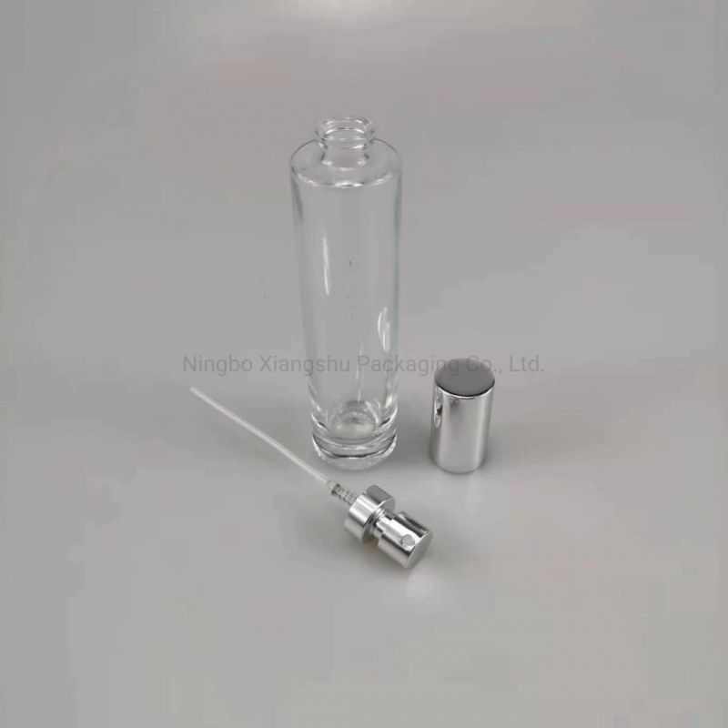 35ml Empty Luxury Perfume Custom Wholesale Round Spray Glass Bottle