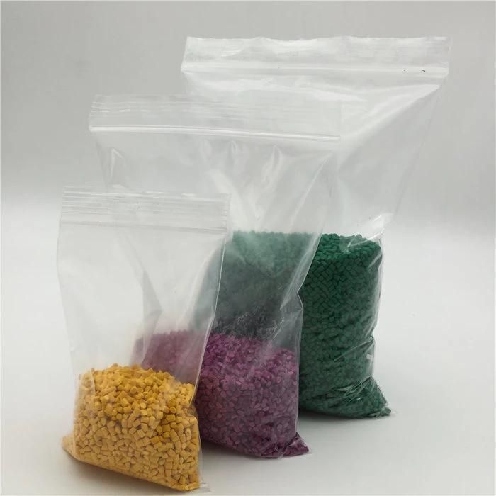 OEM Factory Biodegradable Single Track Ziplock Plastic Bag