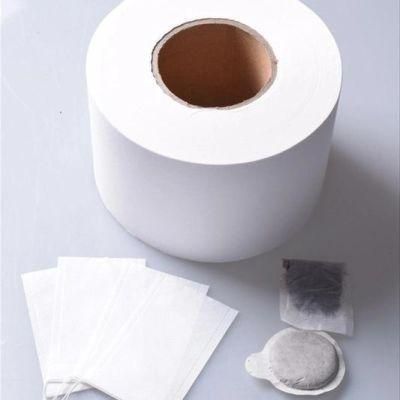 Wholesale Heat Sealable Food Grade Filter Paper Tea / Coffee Bag Filling Packing Material Filter Paper Roll for Empty Tea Bags