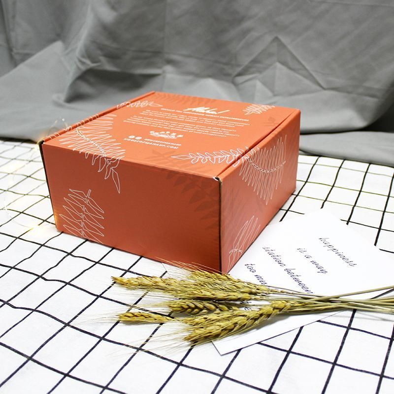 Custom Printing Corrugated Paper Folded Mailor Box