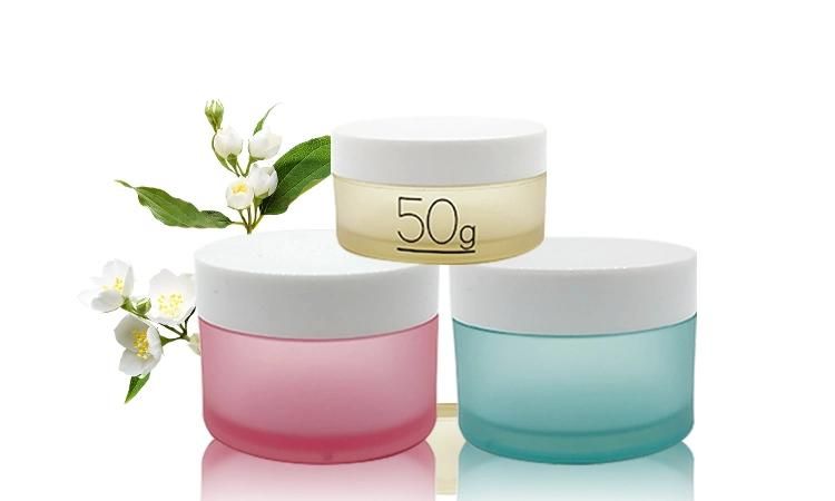 30g Round Shaped Cosmetic Plastic Cream Jar for Sale