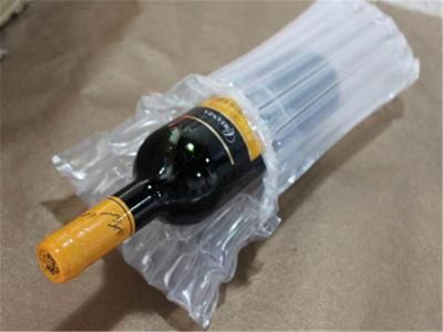 Shockproof Custom Packaging of Air Column Cushion Bag for Honey Glass Bottle Protector