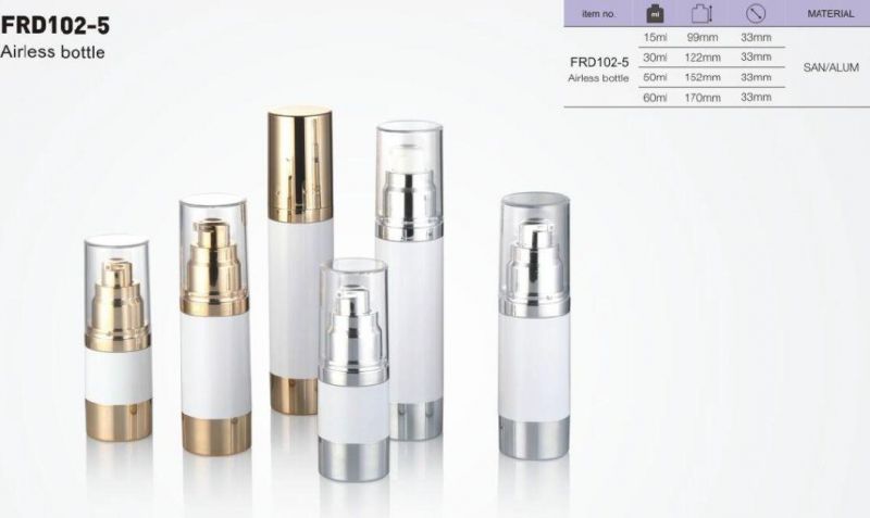 Cosmetic Alcohol Bottles Frosted Glass Spray Bottles with Bamboo Pump Spray