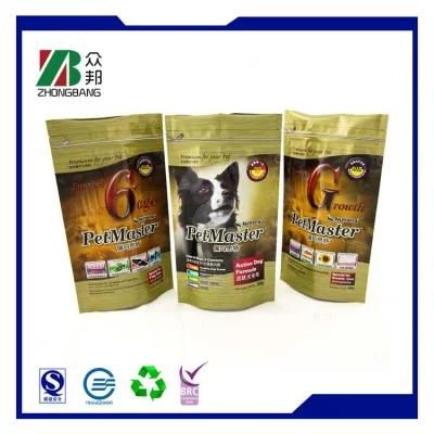 Zip Lock Dog Food Plastic Packaging Bag