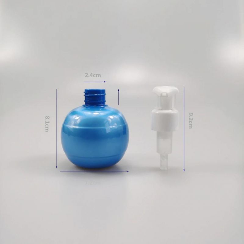 Custom Spherical Hand Washing Gel Pump Bottle Toothpaste Packaging Bottle Lotion Bottle