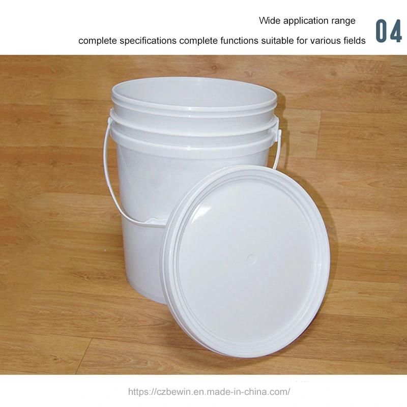 Food Grade Plastic Storage Container Yogurt Bucket 1liter with Lid