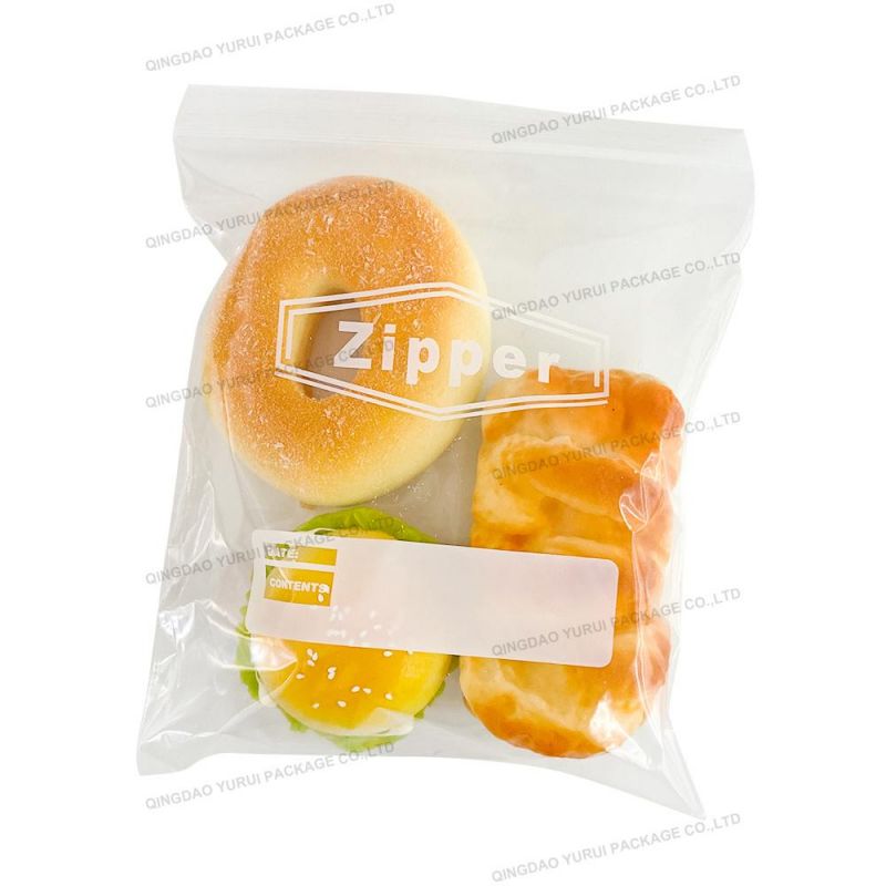 PE Plastic Zip Lock Packaging 4" X 9" Reclosable Bag