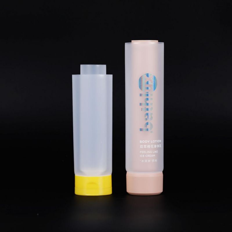 Empty Custom Cosmetic Bb Cream Packaging Plastic Tube Silkscreen Print Loffset Printing