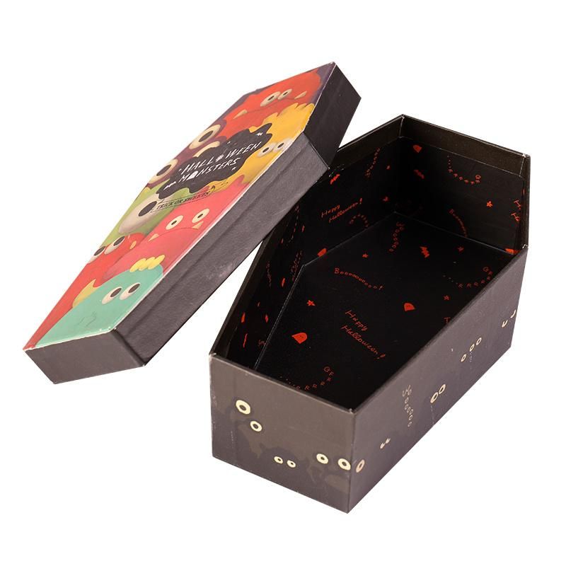 OEM Factory Custom Coffin Shape Gift Packaging Box Cardboard Paper Box