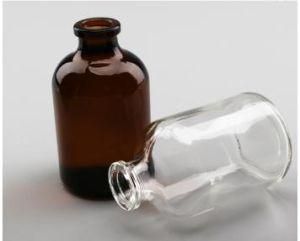 Customized 50ml 100ml Amber Clear Glass Bottle Type II Type III Injection Vials for Medicine