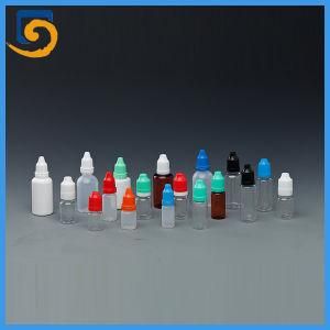 China Supplier E-Liquid Bottle with Tamper Ring Childproof Cap