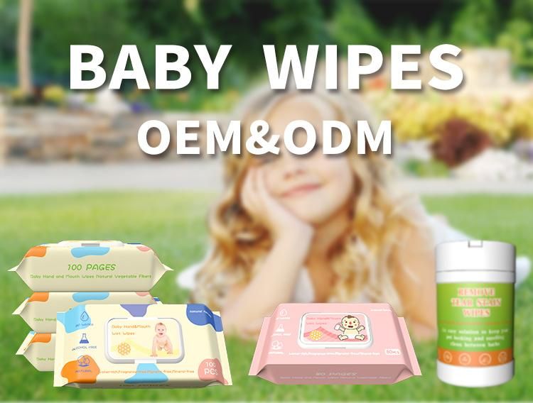 Disposable Biodegradable Wipes Baby Wipes Size Customization