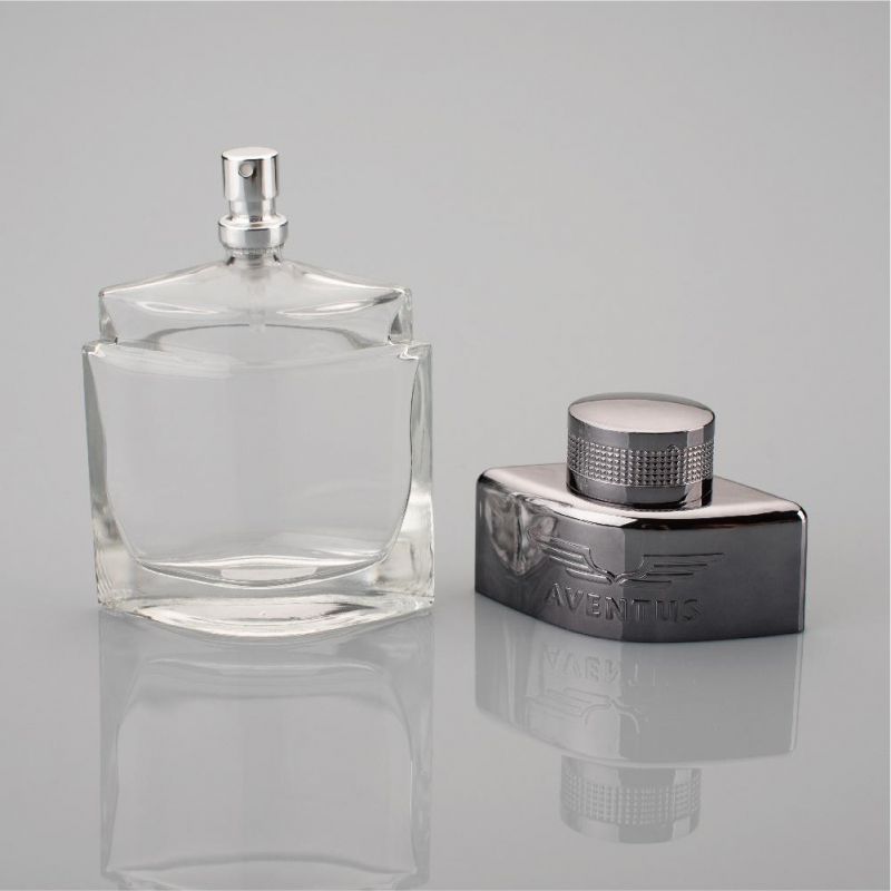 Free Sample Custom 50ml 100ml Empty Refillable Glass Perfume Bottles