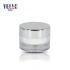 Custom Made Plastic Clear Double Wall Cosmetic Packaging Jar 30g 50g