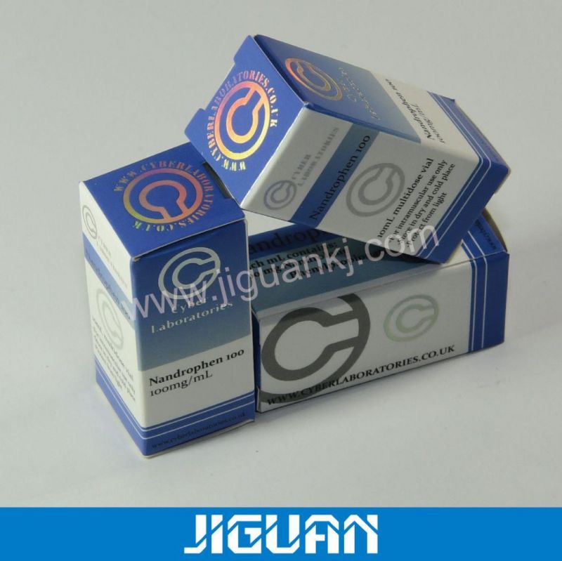 Free Design Printing Carton for Medicine Packaging Vial Box