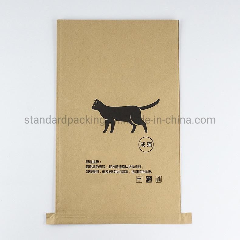 Factory Hot Sale Cheap Price Stand up Cat Litter Packaging Bag