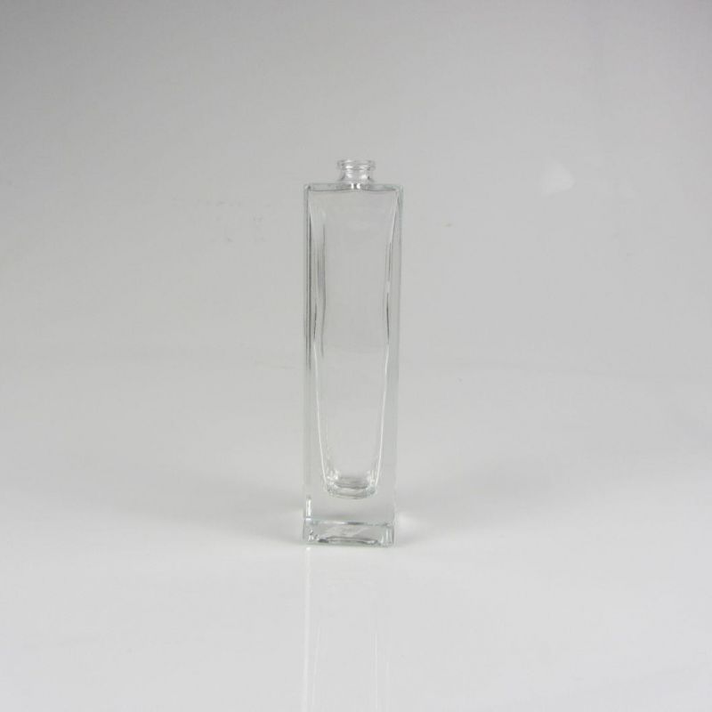 Free Sample 100ml Square Spray Glass Perfume Bottle