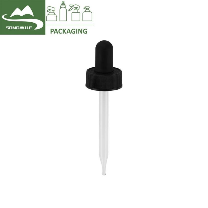 Aluminum Dropper with Glass Pipette for Glass Dropper Bottle