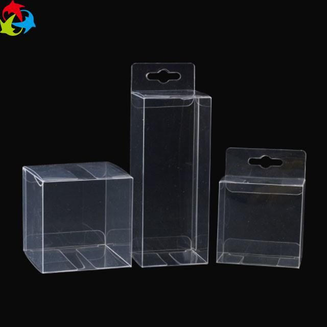 Custom Gift Packaging Clear PVC Pet Transparent Plastic Box