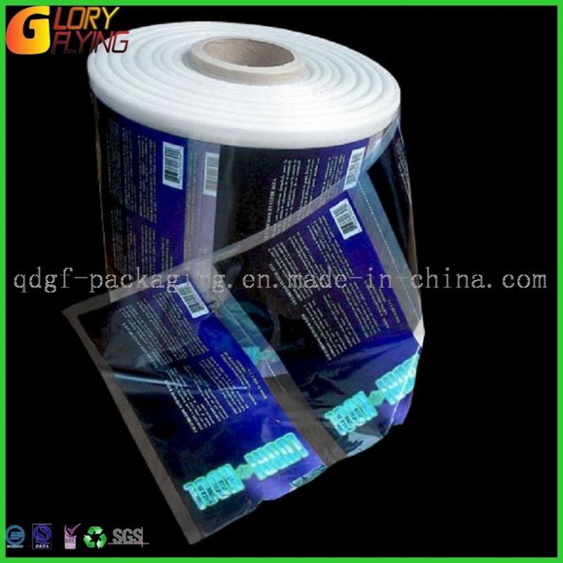 Custom PVC Shrink Sleeve Label Beverage Canned Mineral Water Packaging