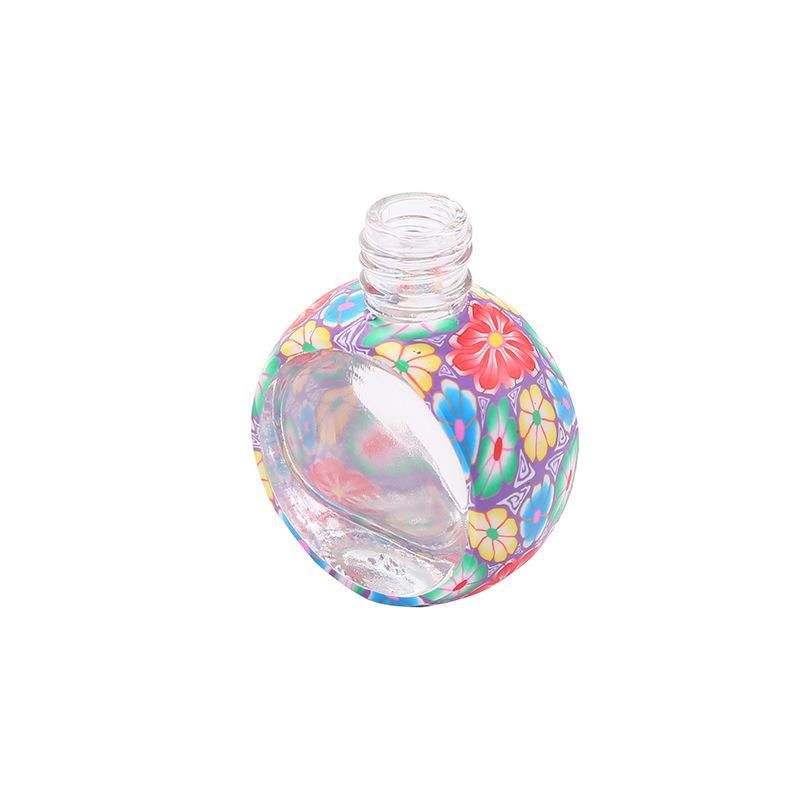 Glass Car Fragrance Pendant 10ml Empty Hanging Diffuser Bottle Air Freshener Perfume Bottle