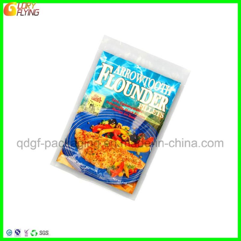 Plastic Food Packaging Bags with Zipper and Aluminum Foil for Protein Packaging