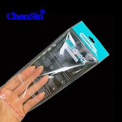 Transparent Poly Bag with Printed Fashion Case Cellophane Plastic Bag