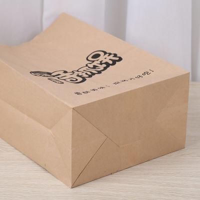 Custom Logo Cheap Price Greaseproof Paper Bag Food Packaging Bag