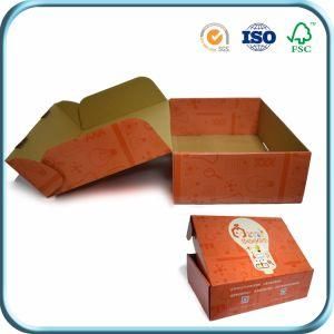 Custom Corrugated Flip Mailing Box with Colorful Printing (mat lamination)