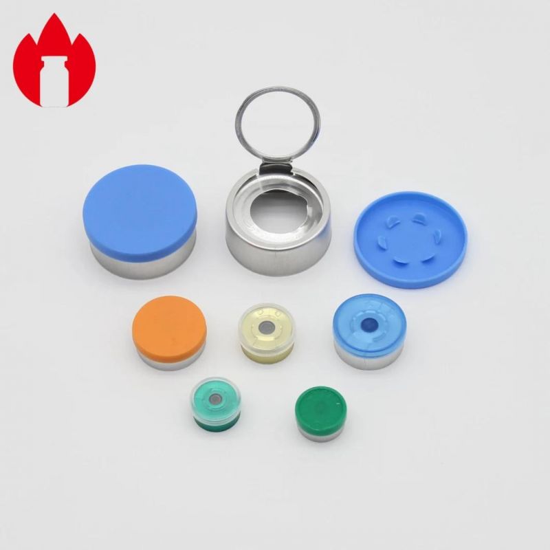 13mm 20mm 32mm Pharmaceutical Injection Aluminum Plastic Flip off Tear off Cap