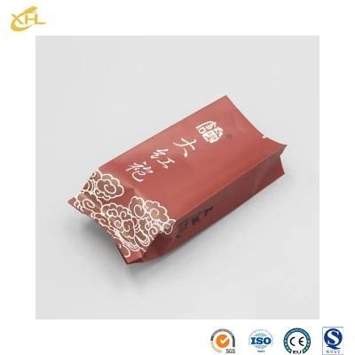 Xiaohuli Package China Coffee Bags with Valve Manufacturers Square Bottom Bag Zipper Bag for Tea Packaging