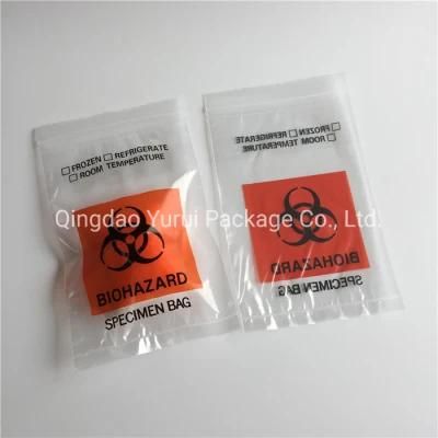 Lab Biohazard Specimen Bag