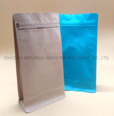 1lb 454G 16oz Quad Seal Coffee Packaging Bag Food Bag
