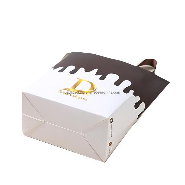 Gold Hot Stamping Custom Logo Full Color Printing Paper Box