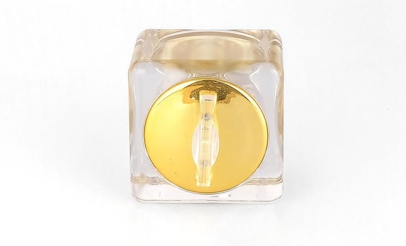 10g Empty Double Wall Transparent Plastic Cream Jar