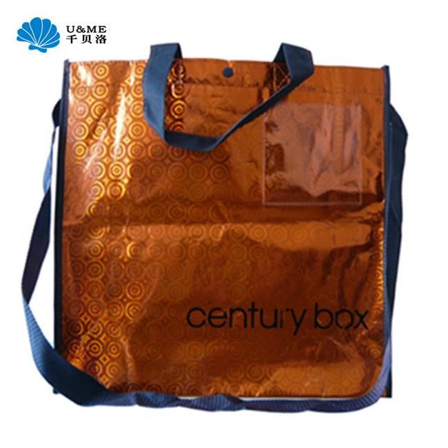 Laminated Non Woven Shopping Sling Shoulder Bag