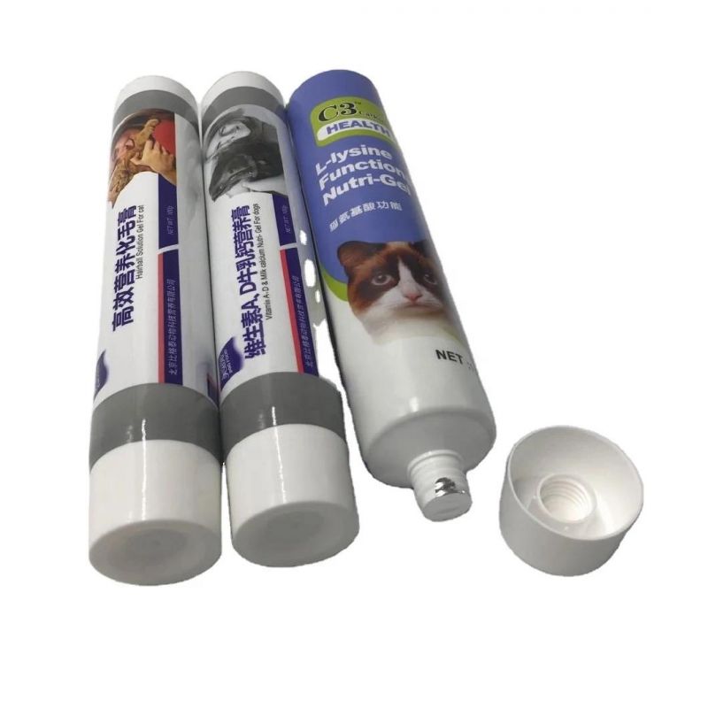 50g 40mm Diameter Purple Abl 5 Layer Aluminum Laminate Empty Cc Cream Cosmetic Tube Packaging with Sc