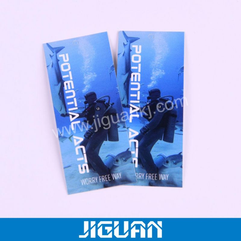 Custom Size Garment Hang Label Cardboard Swing Tag