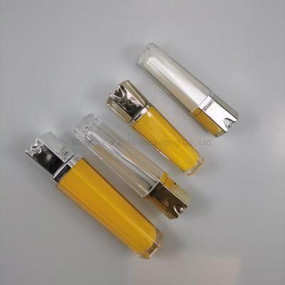 Luxury 30ml 50ml 120ml Hexagon Acrylic Foundation Bottle Emulsion Bottle Essence Bottle for Cream Serum