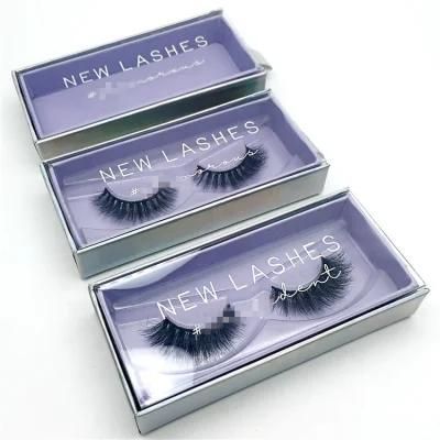 7 pairs false eyelash plastic blister packaging tray